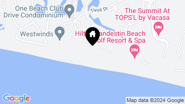 Map of 4061 Beachside One Drive, # 4061, Miramar Beach FL, 32550