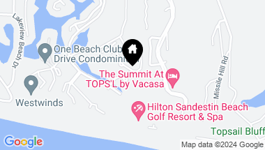 Map of 5000 S Sandestin Blvd, 7202/7204, Miramar Beach FL, 32550
