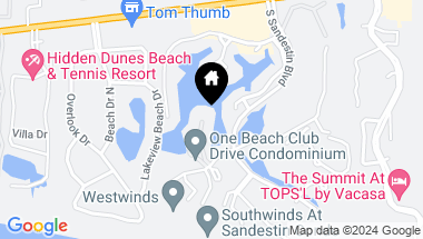 Map of 5216 Portside Terrace, Miramar Beach FL, 32550