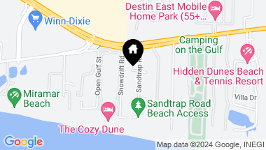 Map of 104 Sandtrap Road, UNIT 106, Miramar Beach FL, 32550
