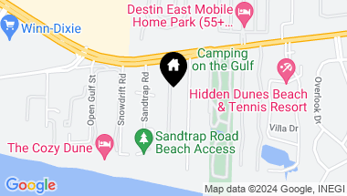 Map of 10181 W US HWY 98, 3 Parcels, Miramar Beach FL, 32550