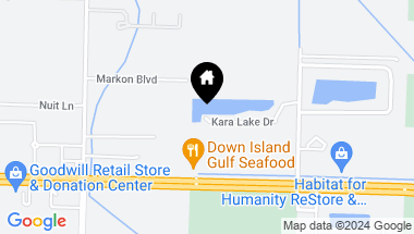 Map of TBD Kara Lake Drive, Lot 44 - Amore', Santa Rosa Beach FL, 32459