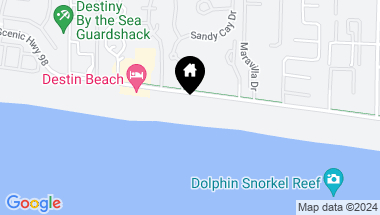 Map of 2829 Scenic Gulf Drive, Units # 1-2 Unit: Units #  1-2, Miramar Beach FL, 32550