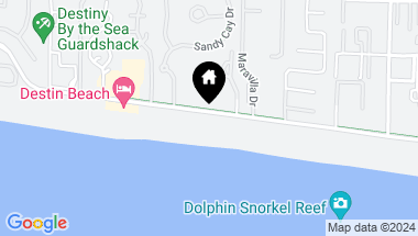 Map of 2775 Scenic Gulf Drive, Units 1, 2, 3, 4, 5, 6, Miramar Beach FL, 32550