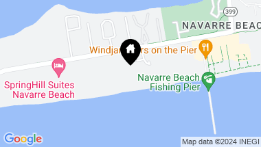 Map of 8499 Gulf Blvd # 1506, Navarre FL, 32566