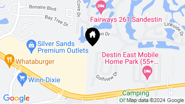 Map of 367 Golfview Drive, Miramar Beach FL, 32550
