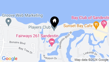 Map of 15 Players Club, 15, Miramar Beach FL, 32550
