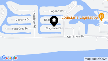 Map of 612 Magnolia Drive, Destin FL, 32541