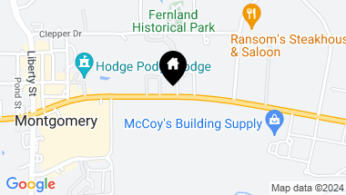 Map of 0 Hwy 105 W, Montgomery TX, 77356