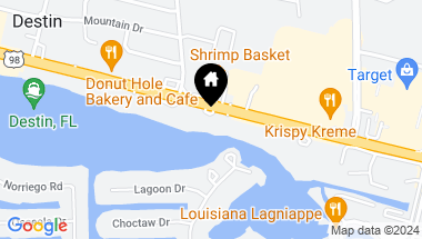 Map of 718 Harbor Boulevard, Destin FL, 32541