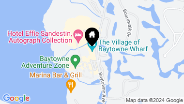 Map of 9300 Baytowne Wharf Boulevard, UNIT 109, Miramar Beach FL, 32550