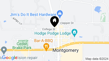 Map of 202 Pond Street, Montgomery TX, 77356