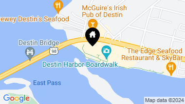 Map of 10 Harbor Boulevard, E604D, Destin FL, 32541