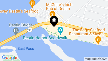 Map of 10 Harbor Boulevard, E408G, Destin FL, 32541