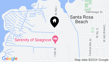 Map of Lot 11&12 13th Street, Santa Rosa Beach FL, 32459