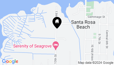 Map of TBD 13TH ST, Santa Rosa Beach FL, 32459