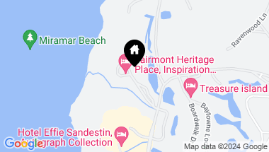 Map of 8101 Inspiration Drive, D2, Miramar Beach FL, 32550