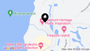 Map of 8101 Inspiration Drive, D1, Miramar Beach FL, 32550