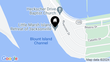 Map of 6656 RAMOTH Drive, Jacksonville FL, 32226