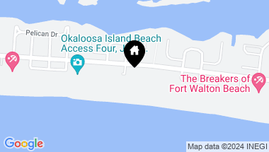 Map of 554 Coral Court, UNIT 209, Fort Walton Beach FL, 32548