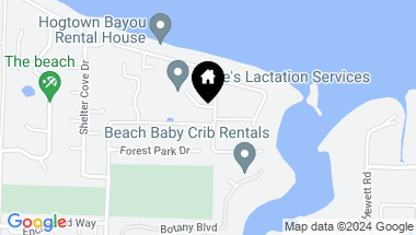 Map of 82 Krewe Circle, Lot 23, Santa Rosa Beach FL, 32459