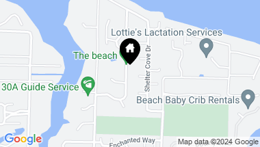 Map of 210 Pelican Bay Drive, Santa Rosa Beach FL, 32459