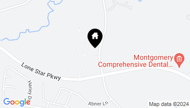 Map of 104 Trusty Road, Montgomery TX, 77356