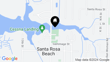 Map of 23 Tyler James Way, Santa Rosa Beach FL, 32459