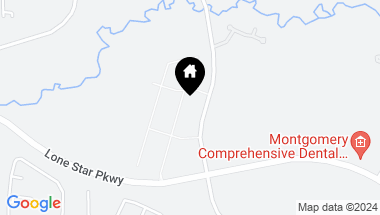 Map of 158 Dina Lane, Montgomery TX, 77356