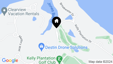 Map of 330 Kelly Plantation Drive, Destin FL, 32541