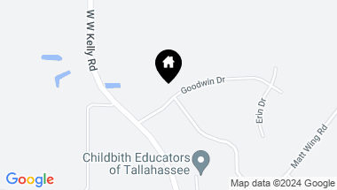 Map of 8006 Goodwin Drive, TALLAHASSEE FL, 32311