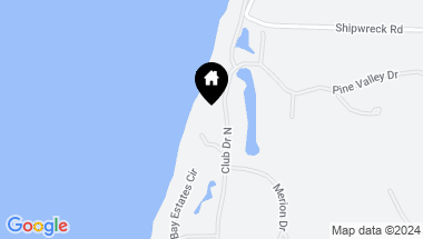Map of 3023 Club Drive, Miramar Beach FL, 32550