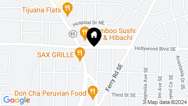 Map of 150 SE Hollywood Boulevard, Fort Walton Beach FL, 32548