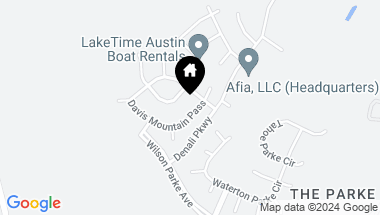Map of 8016 Davis Mountain PASS, Austin TX, 78726