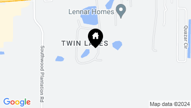Map of 1503 Twin Lakes Circle Unit: East, TALLAHASSEE FL, 32311