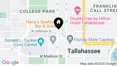 Map of 300 S Duval Street Unit: 2001, TALLAHASSEE FL, 32301