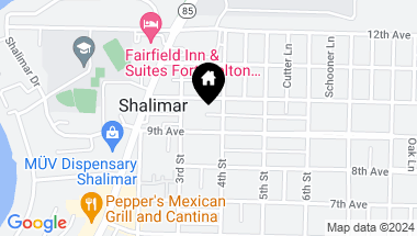 Map of 26 10th Avenue, Shalimar FL, 32579