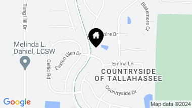 Map of 5606 Countryside Drive, TALLAHASSEE FL, 32317