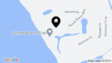 Map of 4307 Sunset Beach Boulevard, Niceville FL, 32578