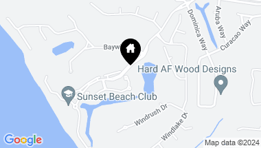 Map of 4350 Sunset Beach Circle, Niceville FL, 32578