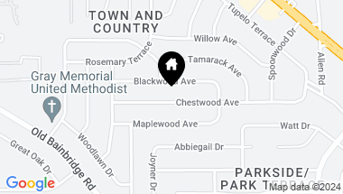 Map of 916 Chestwood Avenue, TALLAHASSEE FL, 32303