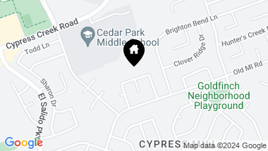Map of 2428 Madeline LOOP, Cedar Park TX, 78613