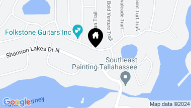 Map of 4987 Pimlico Drive, TALLAHASSEE FL, 32309