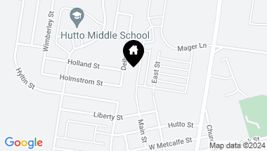 Map of 907 Main ST, Hutto TX, 78634