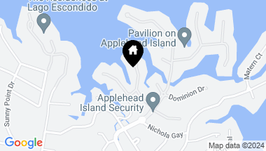 Map of 71 Applehead Island Drive, Horseshoe Bay TX, 78657