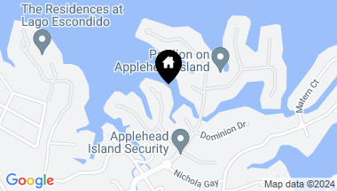 Map of 74 Applehead Island Drive, Horseshoe Bay TX, 78657