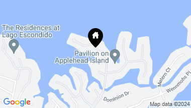 Map of 105 Applehead Island DR, Horseshoe Bay TX, 78657