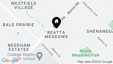 Map of 4000 Reatta Lane, College Station TX, 77845-5378