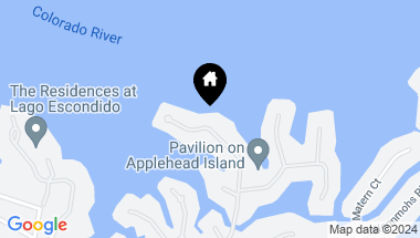 Map of 112 Applehead Island, Horseshoe Bay TX, 78657