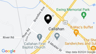 Map of 45278 GREEN Avenue, Callahan FL, 32011